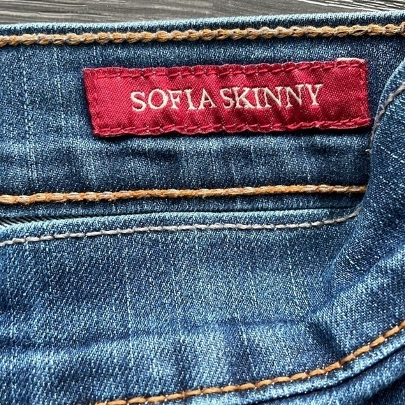 Sz2 Lucky Brand Sophia Skinny Ankle in a medium blue wash VVGUC - Picture 7 of 9